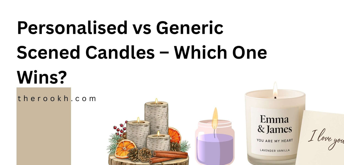 Personalised vs Generic Scened Candles – Which One Wins?