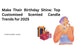  Make Their Birthday Shine: Top Customised Scented Candle Trends for 2025
