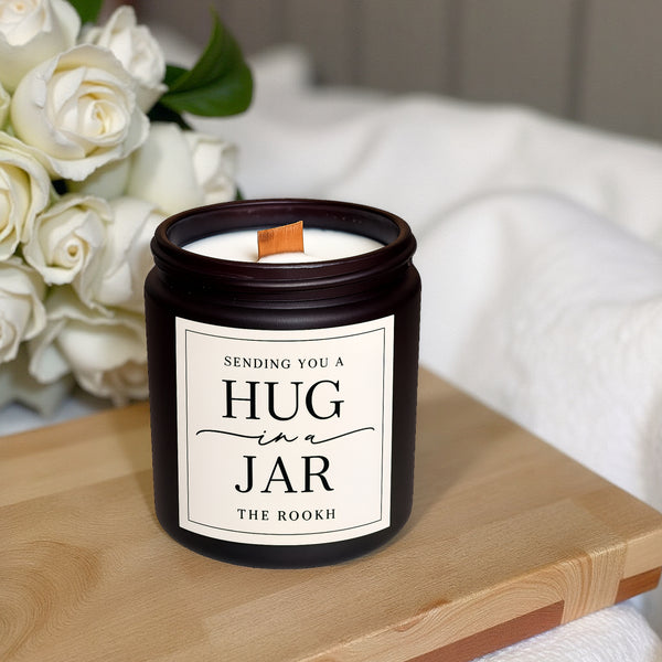 Sending You a Hug – A Personalised Scented Candle