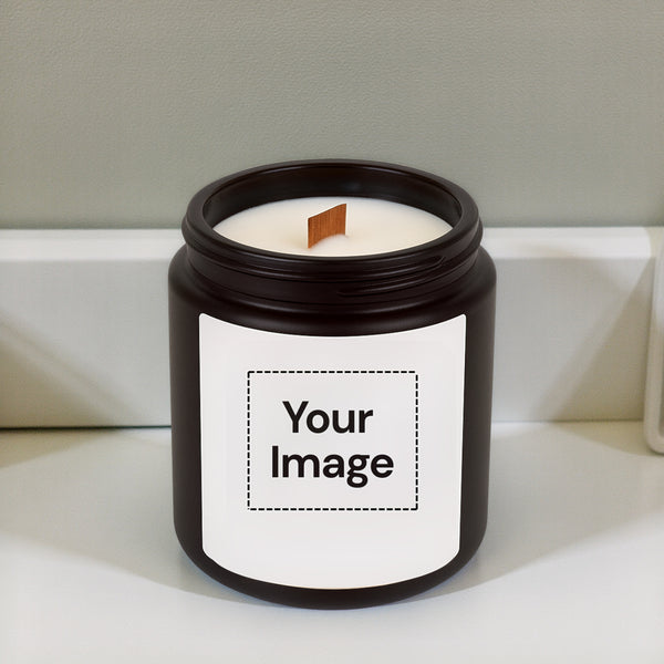Personalised Photo Candle – Custom Scented Memory Gift