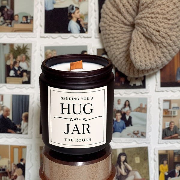Sending You a Hug – A Personalised Scented Candle