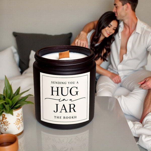 Sending You a Hug – A Personalised Scented Candle