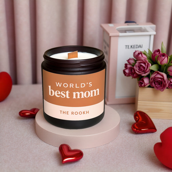 World's best Mom – A Personalised Scented Candle