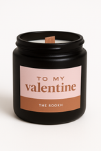 To My Valentine – A Personalised Scented Candle