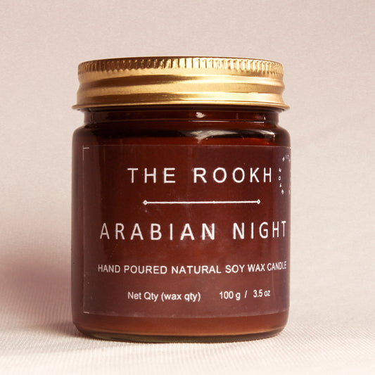 Arabian Night Scented Candle – Exotic & Alluring Home Fragrance