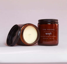 Kasturi Scented Candle – Exotic Musk & Earthy Aroma | Rookh Home Decor (200ml)