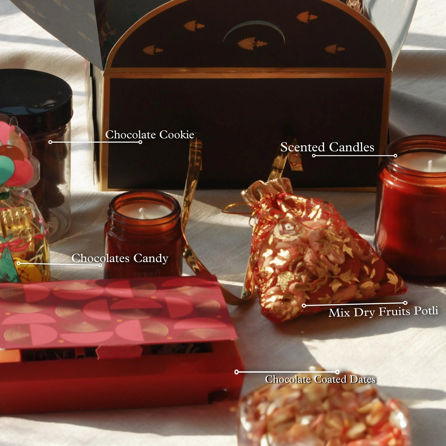 Diwali Gift Box - Elements of Diwali Gift Box I The Rookh