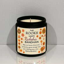 Personalised Raksha Bandhan Scented Candle Gift for Sister – Custom Name, Festive Aroma, Handmade with Love