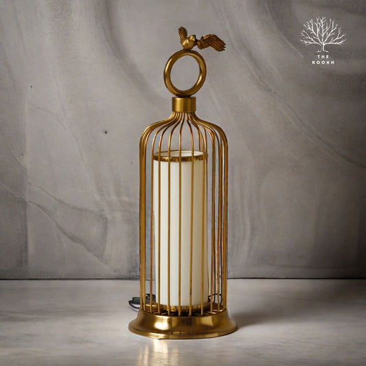 Birdcage - Inspired Table Lamp - The Rookh