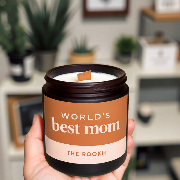 World's best Mom – A Personalised Scented Candle