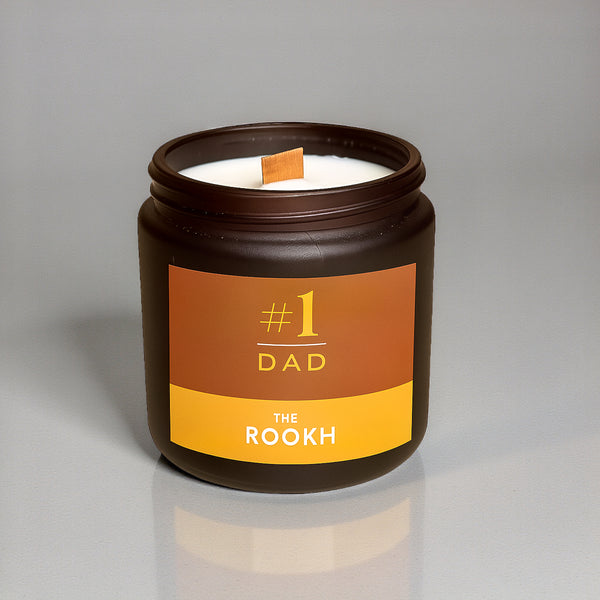 No. 1 Dad Personalised Candle – A Thoughtful Gift 200ML