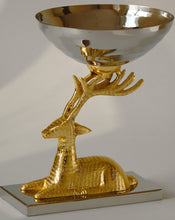 Golden Deer Head Bowl Metal - The Rookh