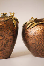 Metallic Harmony: Contemporary Metal Vase Combo - The Rookh