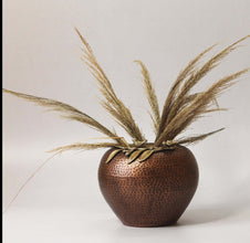 Metallic Harmony: Contemporary Metal Vase Combo - The Rookh