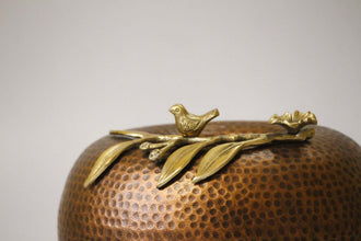 Metallic Harmony: Contemporary Metal Vase Combo - The Rookh