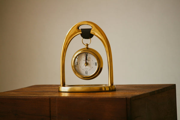 Timeless Charm: Vintage - Inspired Table Clock - The Rookh