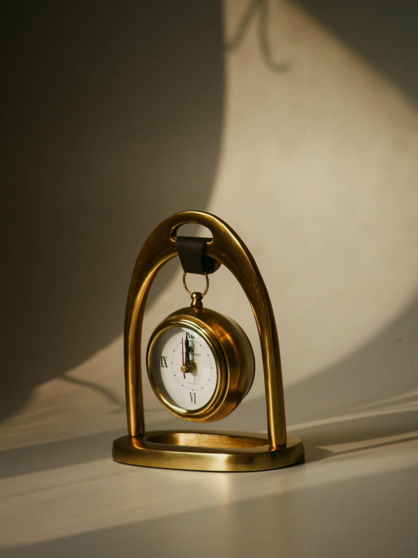 Timeless Charm: Vintage - Inspired Table Clock - The Rookh
